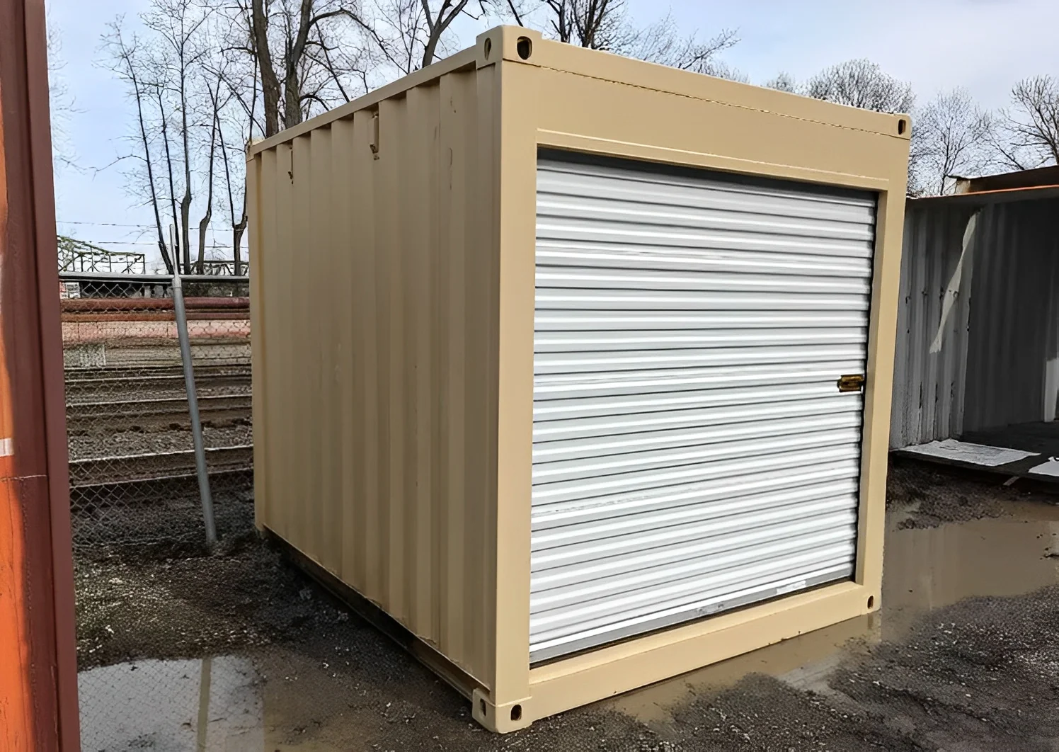 10Ft Shipping Container With Roll-Up Door - Container Solutions LLC