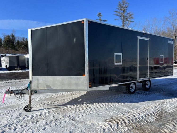 2008 Sno Pro 101×20 Aluminum 4-Place w/Interior Spare Mount, Mats & Guides - Container Solutions LLC