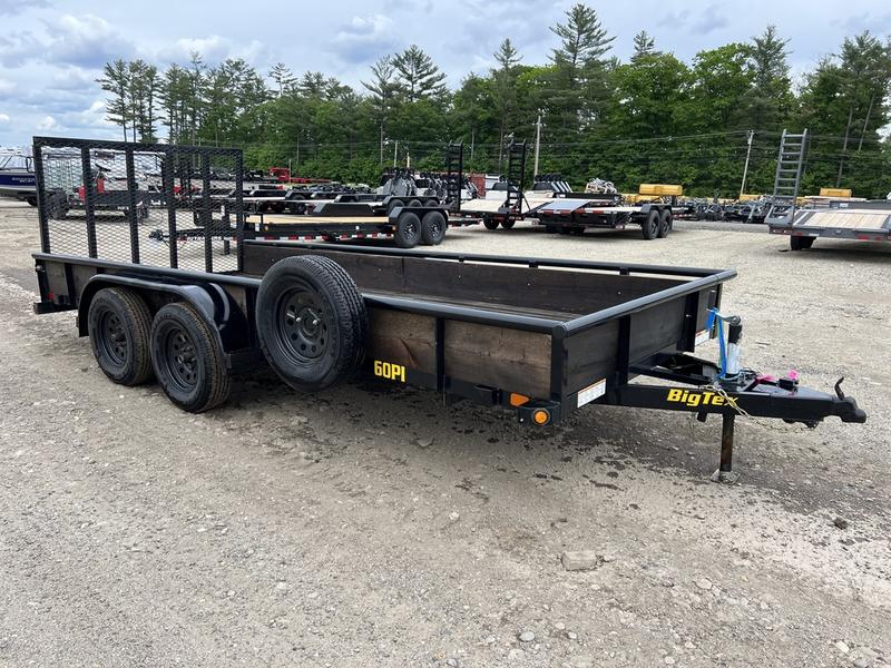 2021 Big Tex Trailers 6.5×16 6K Utility w/Ramp Gate & Spare Tire - Container Solutions LLC