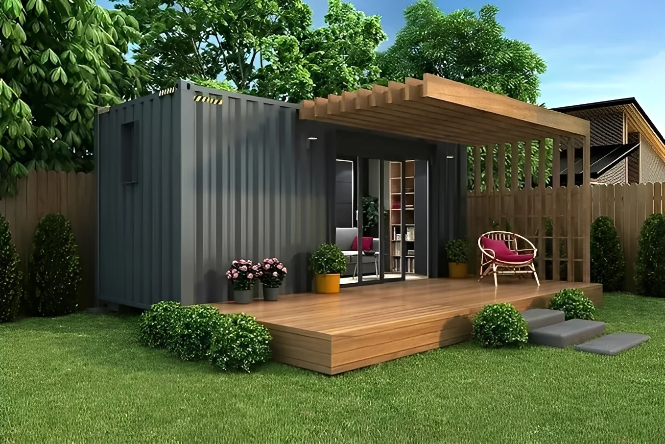 20ft Custom Shipping container Office, Container Hous - Container Solutions LLC