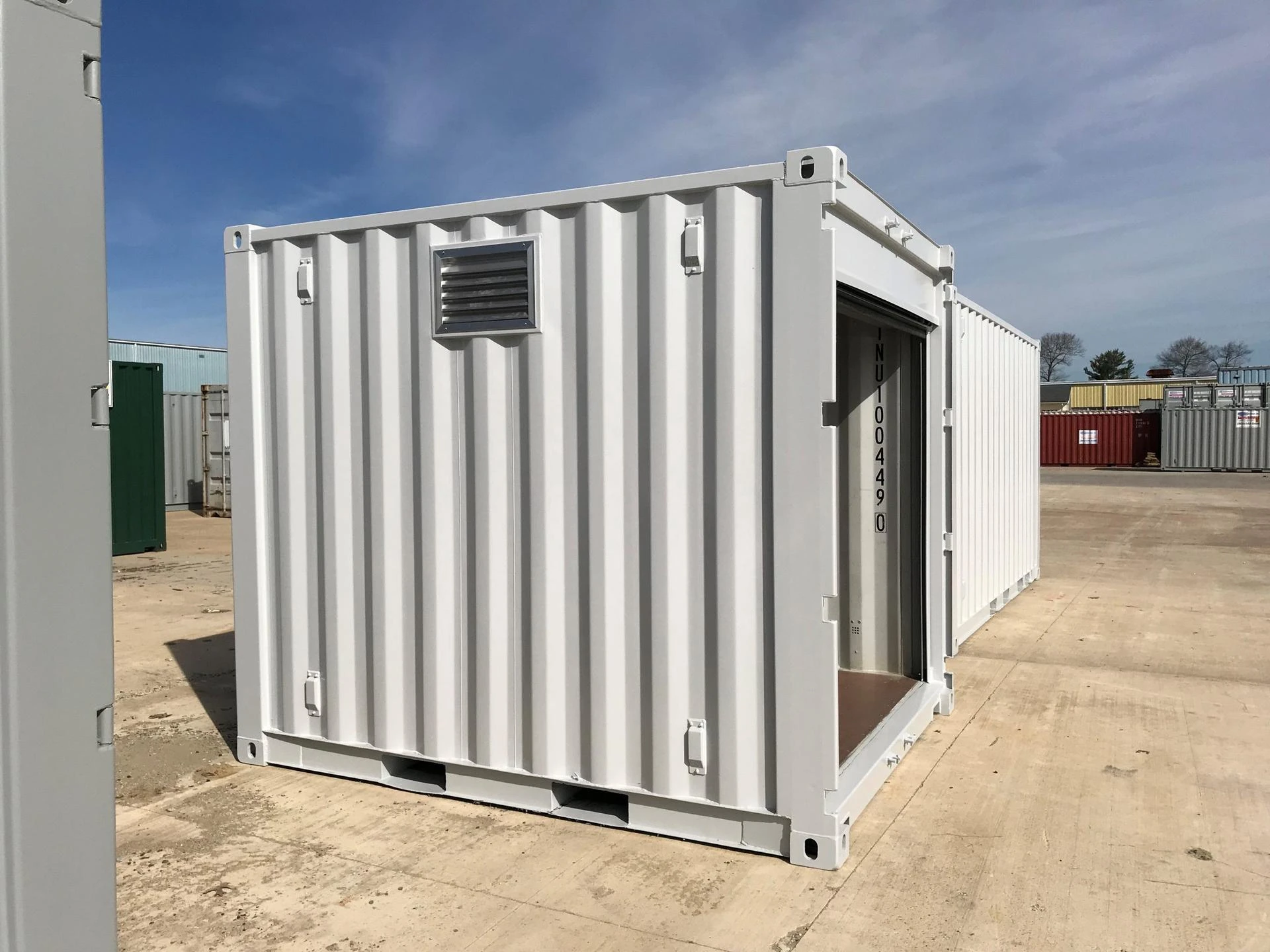 20ft High Cube Fixed Glazing Observation Container - Container Solutions LLC
