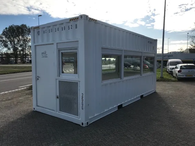 20ft High Cube Fixed Glazing Observation Container - Container Solutions LLC