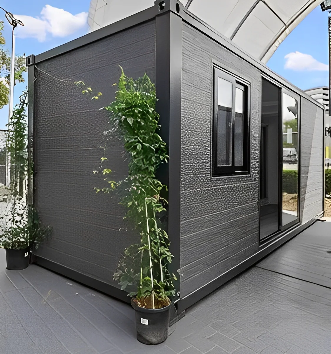 20ft Pre-Assembled Shipping Container Home - Container Solutions LLC