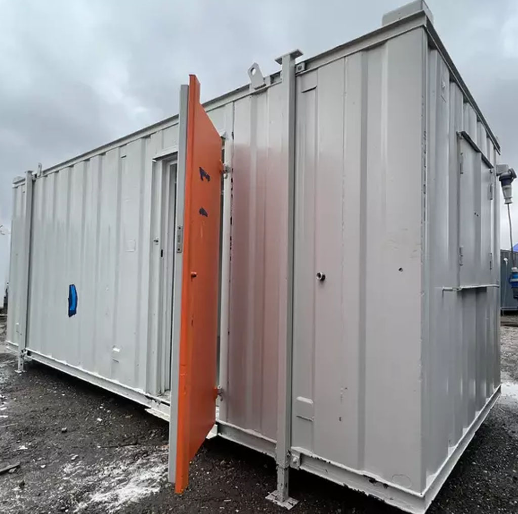 20x8ft | Office| Open Plan | Portable Anti-Vandal Building - Container Solutions LLC