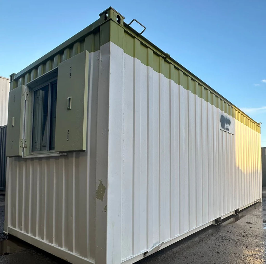 21x8ft Customized Containers - Container Solutions LLC