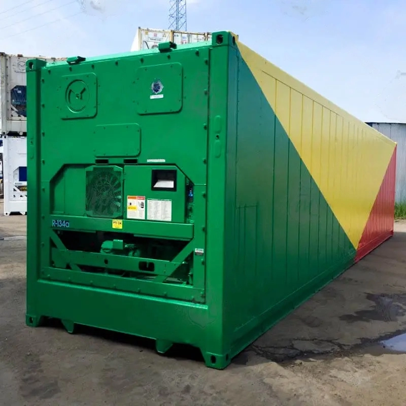 40 Feet High Cube Reefer Container - Container Solutions LLC