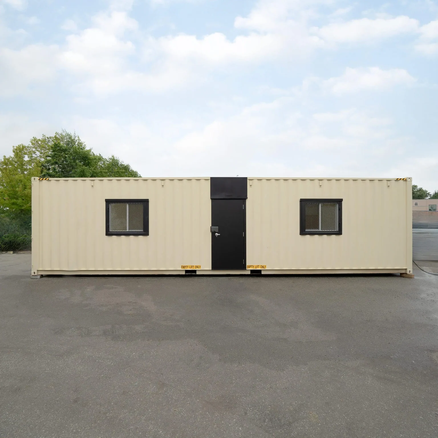 40ft High Cube Office With One Side Door - Container Solutions LLC