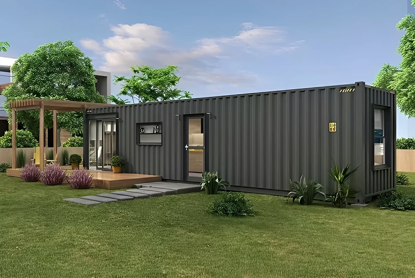 40Ft Living Container House – Shipping Container Home - Container Solutions LLC