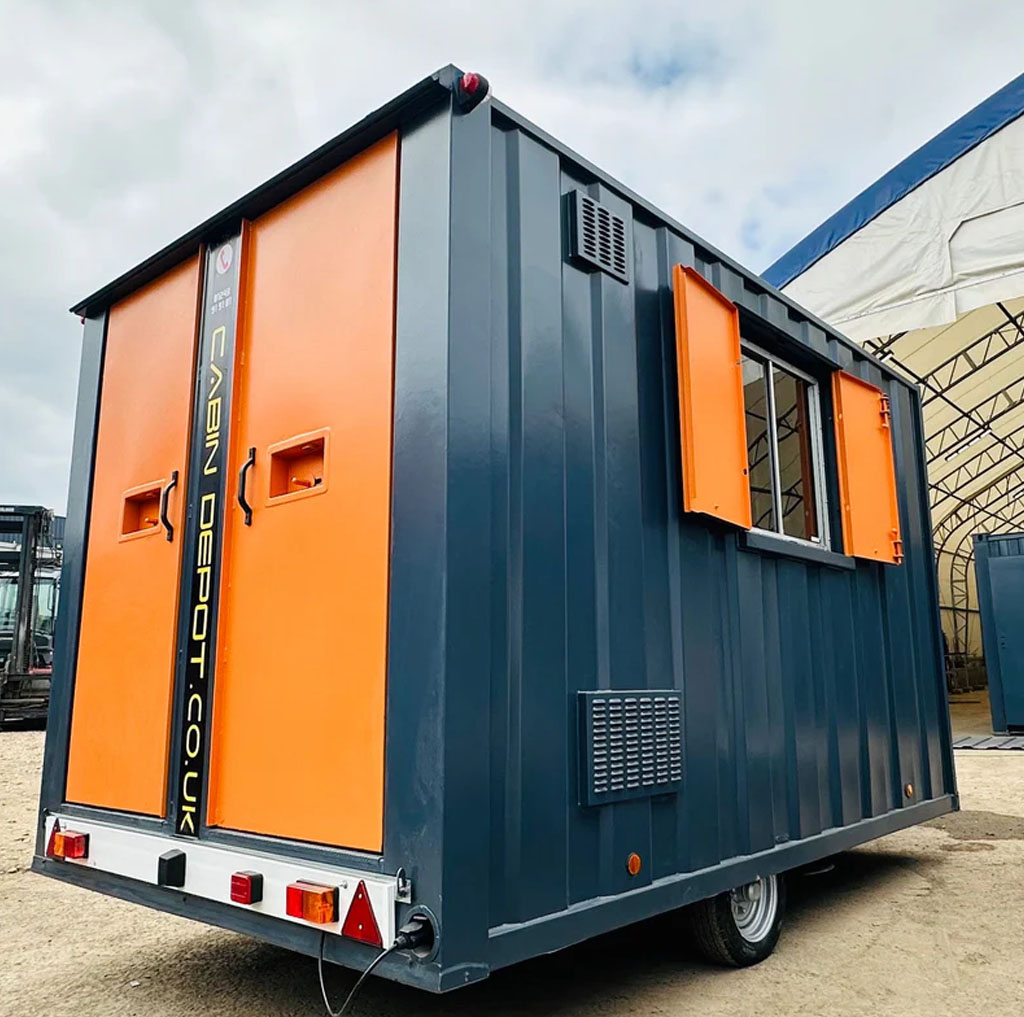 Groundhog Eco Towable Mobile Welfare Shipping Container - Container Solutions LLC